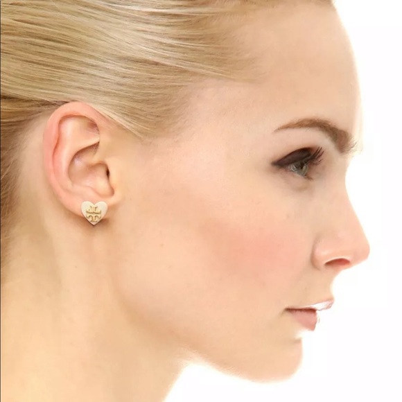 🎀SALE🎀 NEW Tory Burch Heart Tilsim Earring - Picture 8 of 12